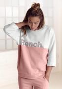 Bench. Sweatshirt in colorblocking ontwerp, loungewear, loungeanzug