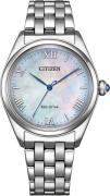 Citizen Solarhorloge Horloge, dameshorloge, stalen band, analoog