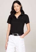 Tommy Hilfiger Poloshirt 1985 SLIM PIQUE POLO SS met tommy hilfiger-me...