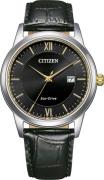 Citizen Solarhorloge Horloge, herenhorloge, leren band, analoog, dag