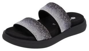 Remonte Slippers , plateau, zomerschoen, slippers met sprankelende str...