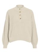 Vila Trui met staande kraag VICHING CREW NECK L/S KNIT TOP - NOOS