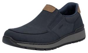 Rieker Instappers met contrasterende afwerkingen, comfortabele vorm