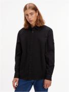 Calvin Klein Overhemd met lange mouwen MONOLOGO BADGE RELAXED SHIRT