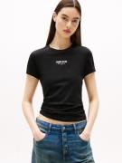 TOMMY JEANS Shirt met korte mouwen TJW SLIM ESSENTIAL LOGO2 TEE EXT