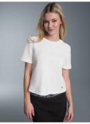 Trigema T-shirt TRIGEMA cropped oversized T-shirt in wafellook (1-deli...