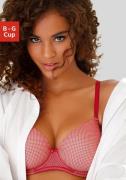 Lascana Bh met steuncups Invisible Pink met spacer-schalen, perfect on...