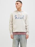 Jack & Jones Hoodie JJEBRYAN CORP LOGO SWEAT HOOD NOOS