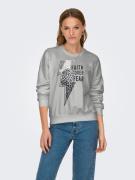 Only Sweatshirt ONLRUNA L/S O-NECK BOX CC SWT