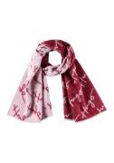 HUGO Sjaal Byanca 40*180 met een logo-opschrift