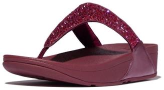 Fitflop Teenslippers LULU CRYSTAL , sandaal, muiltje met sierstenen
