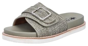 Rieker Slippers , zomerschoen, strand schoen met praktische klittenban...