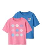 Name It Shirt met korte mouwen NMFJASSA 2P SS NREG TOP PB (set, 2-deli...