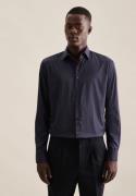 seidensticker Businessoverhemd X-Slim lange mouwen kentkraag print