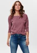 Only Shirt met 3/4-mouwen ONLALBA 3/4 TOP JRS NOOS