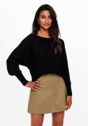Only Gebreide trui ONLADALINE L/S SHORT PULLO KNT NOOS