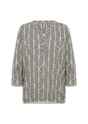 soyaconcept Blouse zonder sluiting SC-FELICITY AOP 514