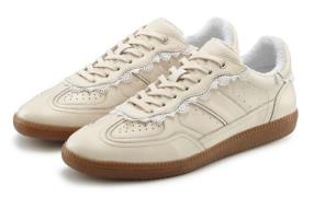 Lascana Sneakers Vrijetijdsschoen, lage schoen van leer met spitse det...
