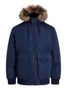 Jack & Jones Bomberjack JJCONSTRUCT FAUX FUR BOMBER Capuchon met afnee...