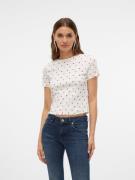 Vero Moda Shirt met korte mouwen VMHARRY SS O-NECK TOP JRS NOOS