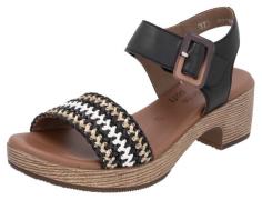 Remonte Sandaaltjes , blockhak, plateau, sandaal, zomerschoen met band...