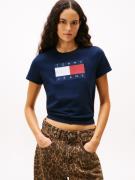 TOMMY JEANS Shirt met korte mouwen TJW REG TJ FLAG SS TEE