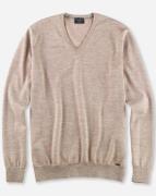 OLYMP Trui met V-hals OLYMP brei casual klassieke brei-pullover