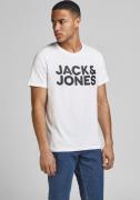 Jack & Jones T-shirt JJECORP Heren-T-shirt met figuuraccentuerende sil...