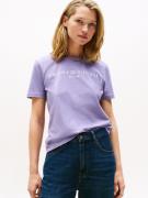 Tommy Hilfiger T-shirt REG CORP LOGO C-NK met logo en borduursel