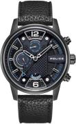 Police Multifunctioneel horloge LANSHU Horloge, quartzhorloge, herenho...