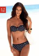 Lascana Beugelbikini in bandeaumodel met sieraccessoires