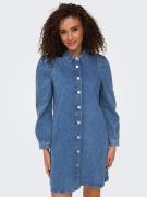 Only Jeans jurk ONLALMA L/S DRESS DNM CRO