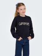 KIDS ONLY Gebreide trui KOGKATIA LS TEXT O-NECK CP KNT