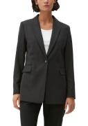 s.Oliver BLACK LABEL Lange blazer met 4-knoopsmanchetten aan de mouwen