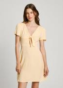 Pepe Jeans Zomerjurk NANI met knoopdetail bij de hals