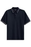 Bugatti Poloshirt MODERN FIT Basic essential van katoen