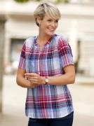 Classic Basics Geruite blouse