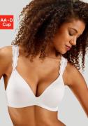 Lascana Push-up-bh zonder beugel met prachtige kantbanden, lingerie