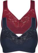 Susa Beugelloze-bh Katoenen BH Basic (Set van 2)