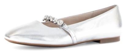 Gabor Ballerina's , blockhak, comfort schoen, flats met fonkelende sie...