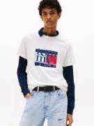 TOMMY JEANS T-shirt TJM RWB FLAG TEE EXT