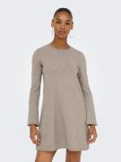 Only Midi-jurk ONLAMALIO LIFE LS ONECK DRESS KNT