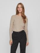 Vila Trui met ronde hals VICOMFY O-NECK L/S KNIT TOP/SU - NOOS