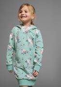 KIDSWORLD Sweatjurk Eenhoorn tot halverwege de bovenbenen, meisjesacht...