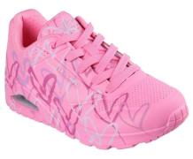 Skechers Sneakers met sleehak UNO-SPREAD THE LOVE Vrijetijdsschoen, la...