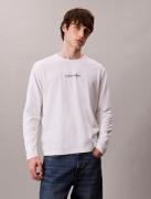 Calvin Klein Shirt met lange mouwen LS RLXD STANDARD LOGO CREWNK TEE