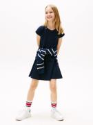 Tommy Hilfiger Jerseyjurk SPACER INTERLOCK DRESS voor kinderen tot 16 ...