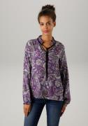 Aniston CASUAL Blouse zonder sluiting met royaal paisleydessin