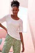 Lascana Pyjama top van ribbreisel