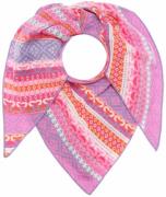 Zwillingsherz Driehoekig sjaaltje Rio met opvallend patroon